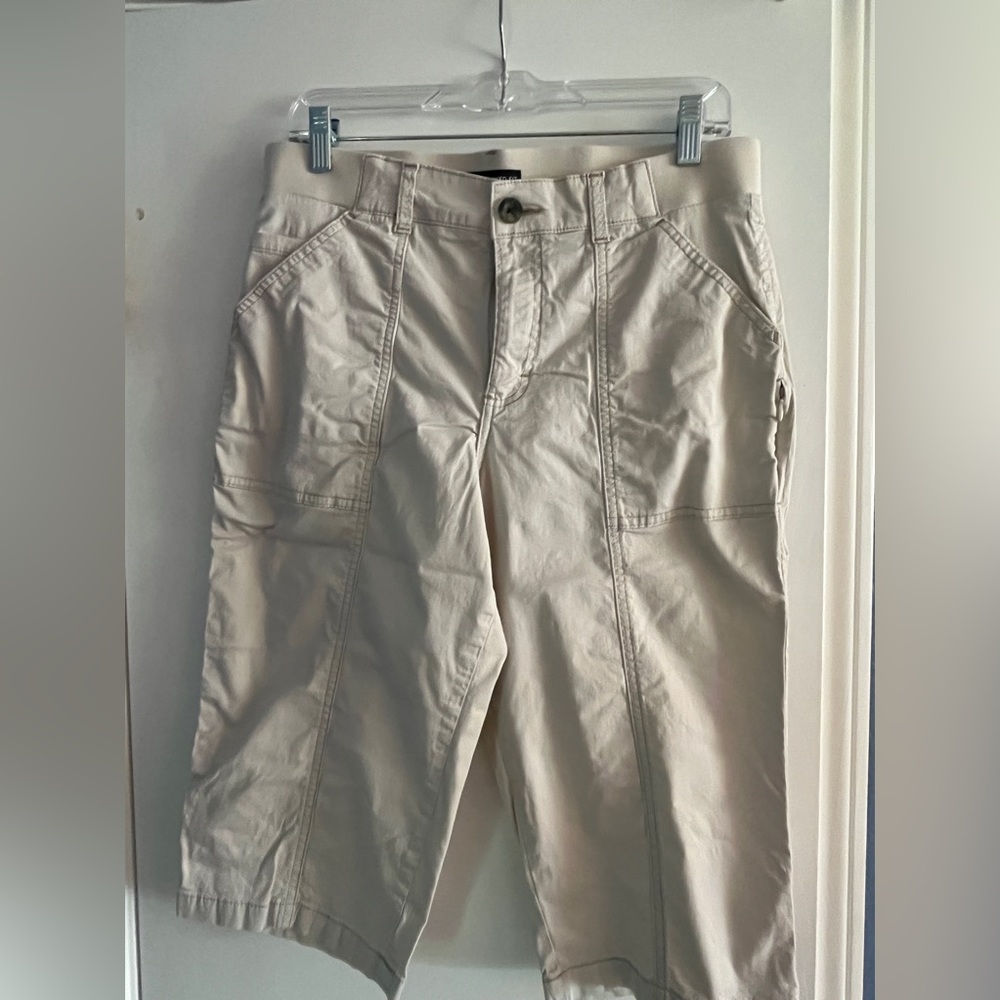 Ladies Lee L Shorts Oyster